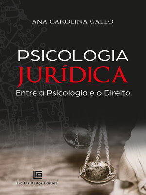 cover image of Psicologia Jurídica